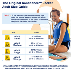 Konfidence Adult Swim Jacket - Blue - Swimwear and Accessories
