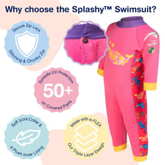 Konfidence Splashy Swimsuit - Swimwear and Accessories