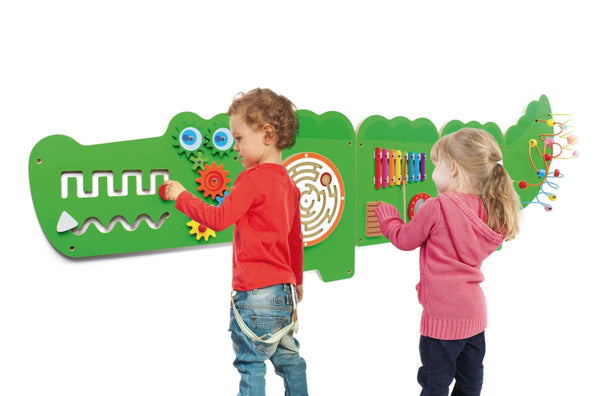 Large Crocodile Sensory Wall Panel - Sensory Toys