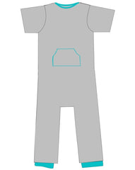 R213 Summer Onesie Pyjama (Adults) - Bodyvests and Sleepwear