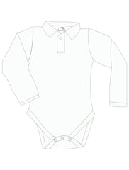 R54 Cotton Long Sleeve Polo Shirt (Adults) - Daywear