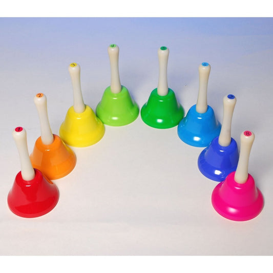 Rainbow Musical Hand Bells - Learning Resource