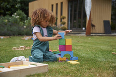 Rainbow Wooden Jumbo Block Set - Pk54 - Learning Resource
