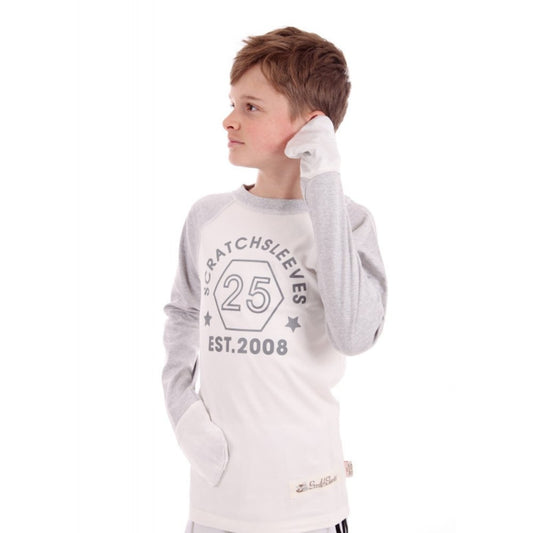 ScratchSleeves Baseball Pyjama Top - Children & Young Adults - Bodyvests and Sleepwear