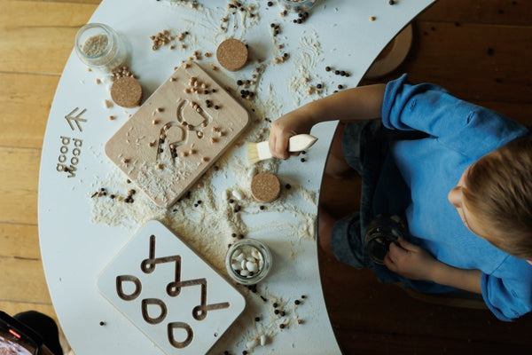 Set of Wooden Tracking Boards - GOOD WOOD - Sensory Toys