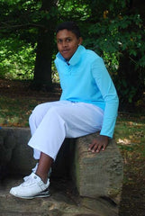 Teenage Unisex Long Sleeve Polo Shirt – UPF 50+ - Daywear