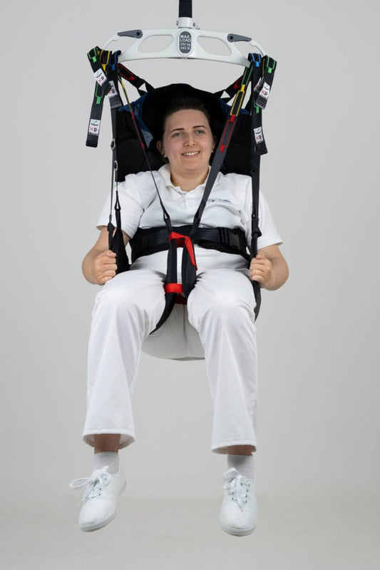 Tinkham Sling With Head Support - Care & Safety