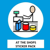 TomTag - At The Shops Sticker Pack - Learning Resource