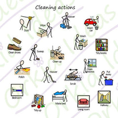 TomTag - Clean & Tidy Sticker Pack - Learning Resource