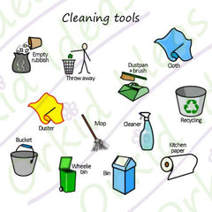 TomTag - Clean & Tidy Sticker Pack - Learning Resource