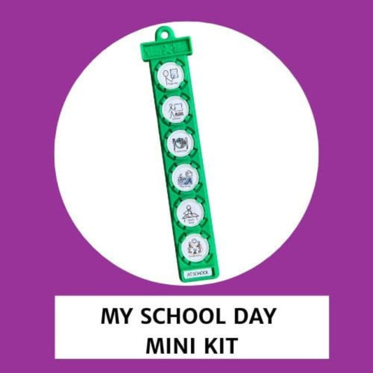TomTag I Know What to Expect My School Day - Mini Kit - Educational Flash Cards