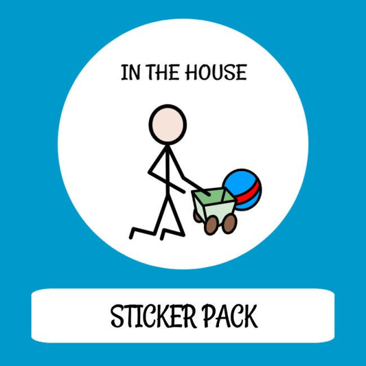 TomTag Sticker Pack - In The House - Learning Resource