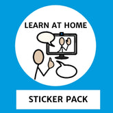 TomTag Sticker Pack - Learn at Home - Learning Resource