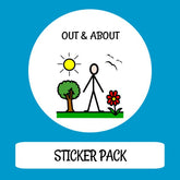 TomTag Sticker Pack - Out & About - Learning Resource