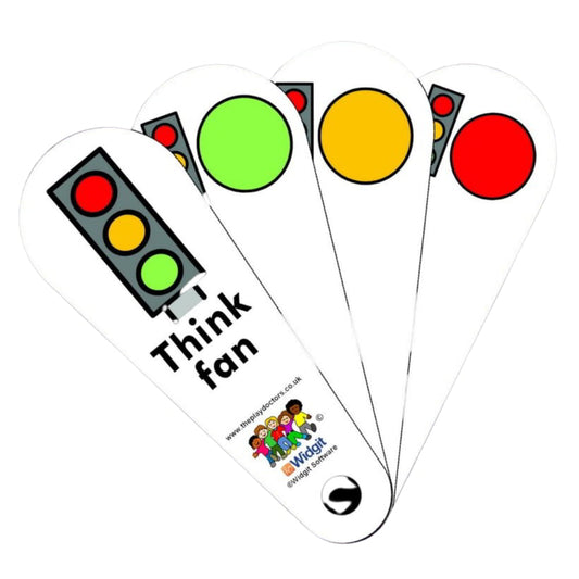 Traffic Light Think Fan - Learning Resource