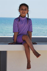 Unisex Short Sleeve Turtle Neck Top – UPF 50+ - Daywear