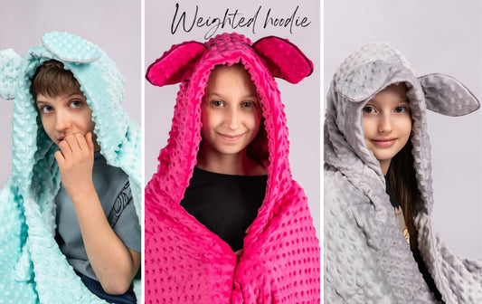Weighted Blanket Hoodie - Large - Weighted
