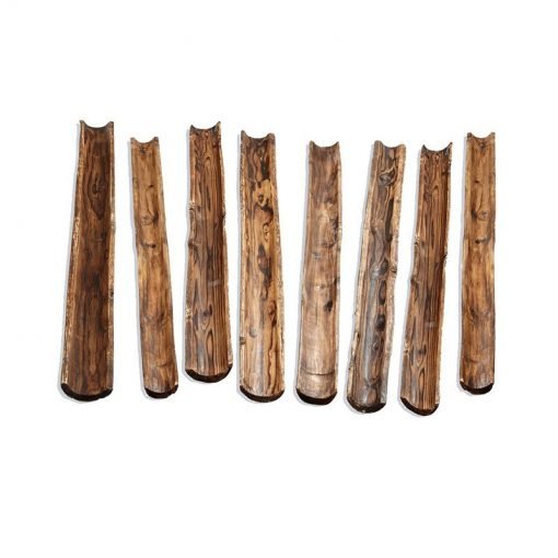 Wooden Water Channelling ( 8 x 1m lengths) - Outdoor Toys