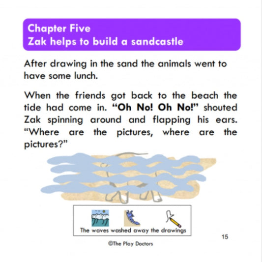 Zak Makes New Friends! Story Book about Autism - Learning Resource