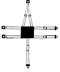 Model 13W – Rear Fastening Harness (Wheelchair Version)