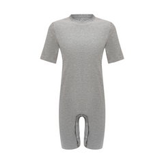 Gray onesie on a white background