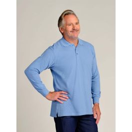 7258 Men Polo full back opening