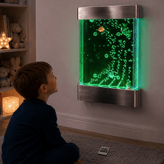 2ft Wall-Mounted Bubble Wall with Fish - Sensory Equipment