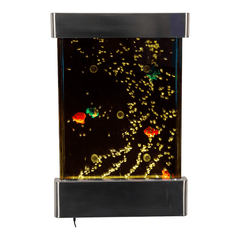2ft Wall-Mounted Bubble Wall with Fish - Sensory Equipment