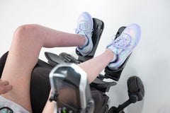 lilca billy trainers being worn