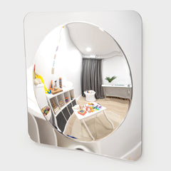 tickit® Large Single Domed Acrylic Mirror Panel