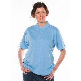 7258 Women Polo back opening