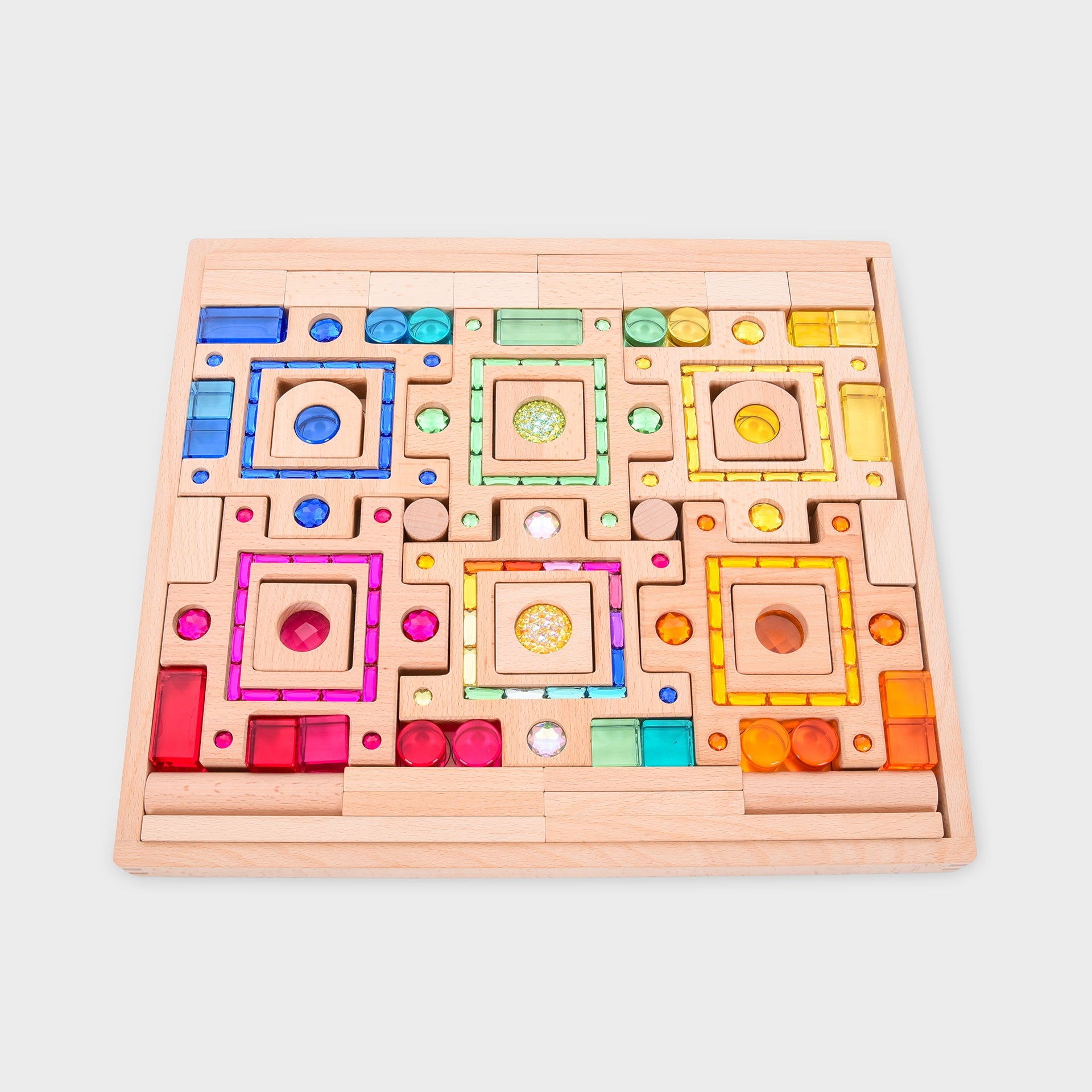 set of tickit gem puzzle blocks