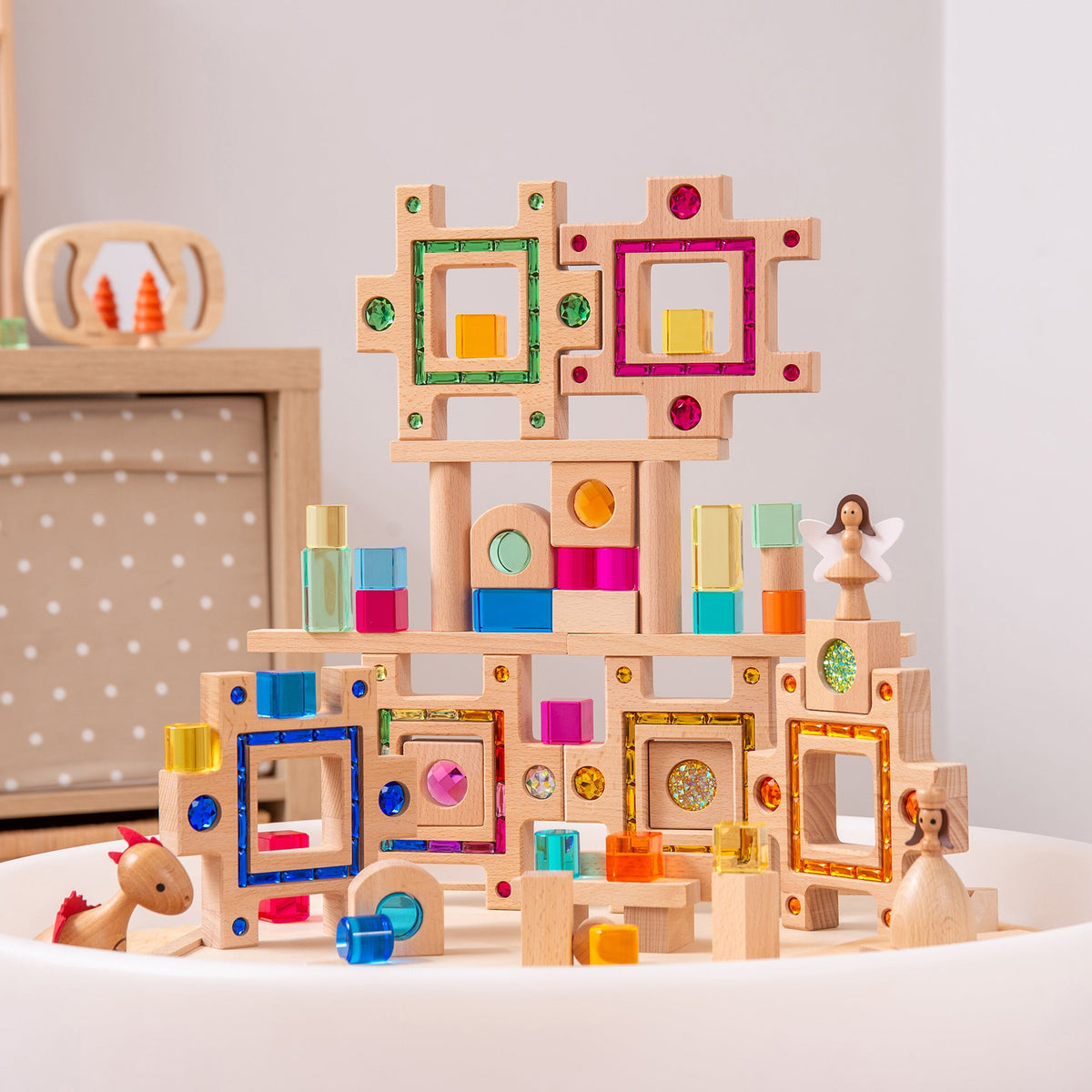 set of tickit gem puzzle blocks