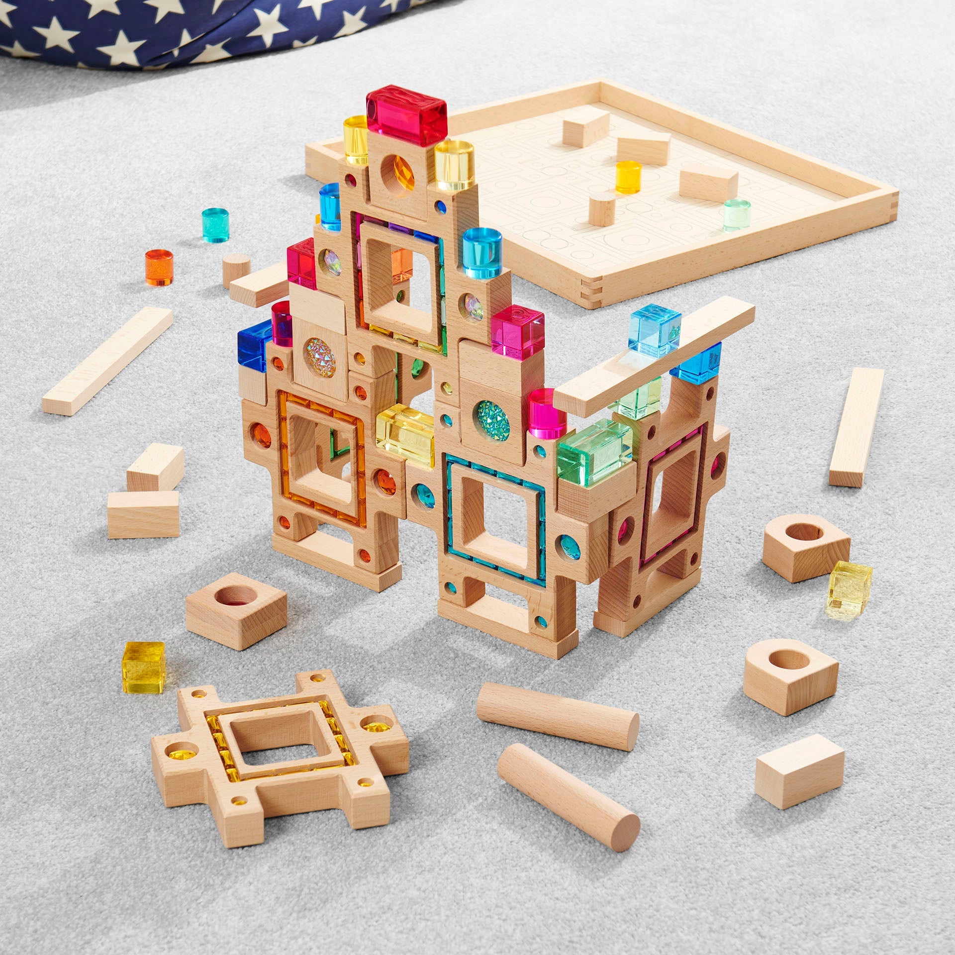 set of tickit gem puzzle blocks