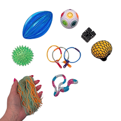 8 Piece Sensory Fidget Toy Kit - Sensory Toys