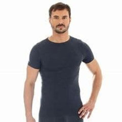 Brubeck Men’s Comfort Merino Wool Seamfree Short Sleeve Thermal Top
