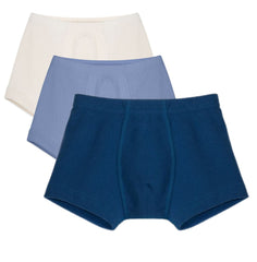 Boys Eczema Boxer Pants (Pack of 3) – Organic Cotton, Seam-Free