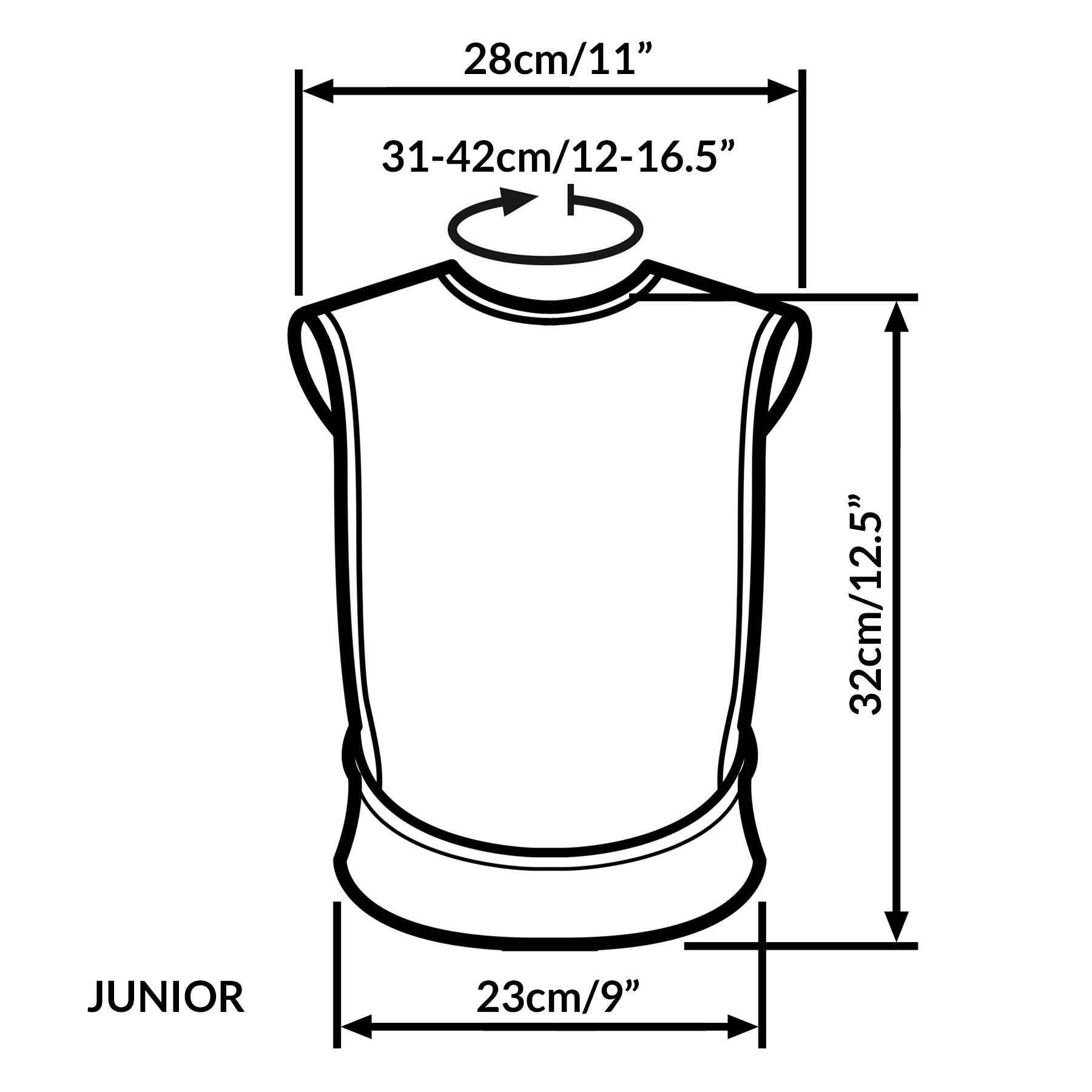 measurements junior tabard