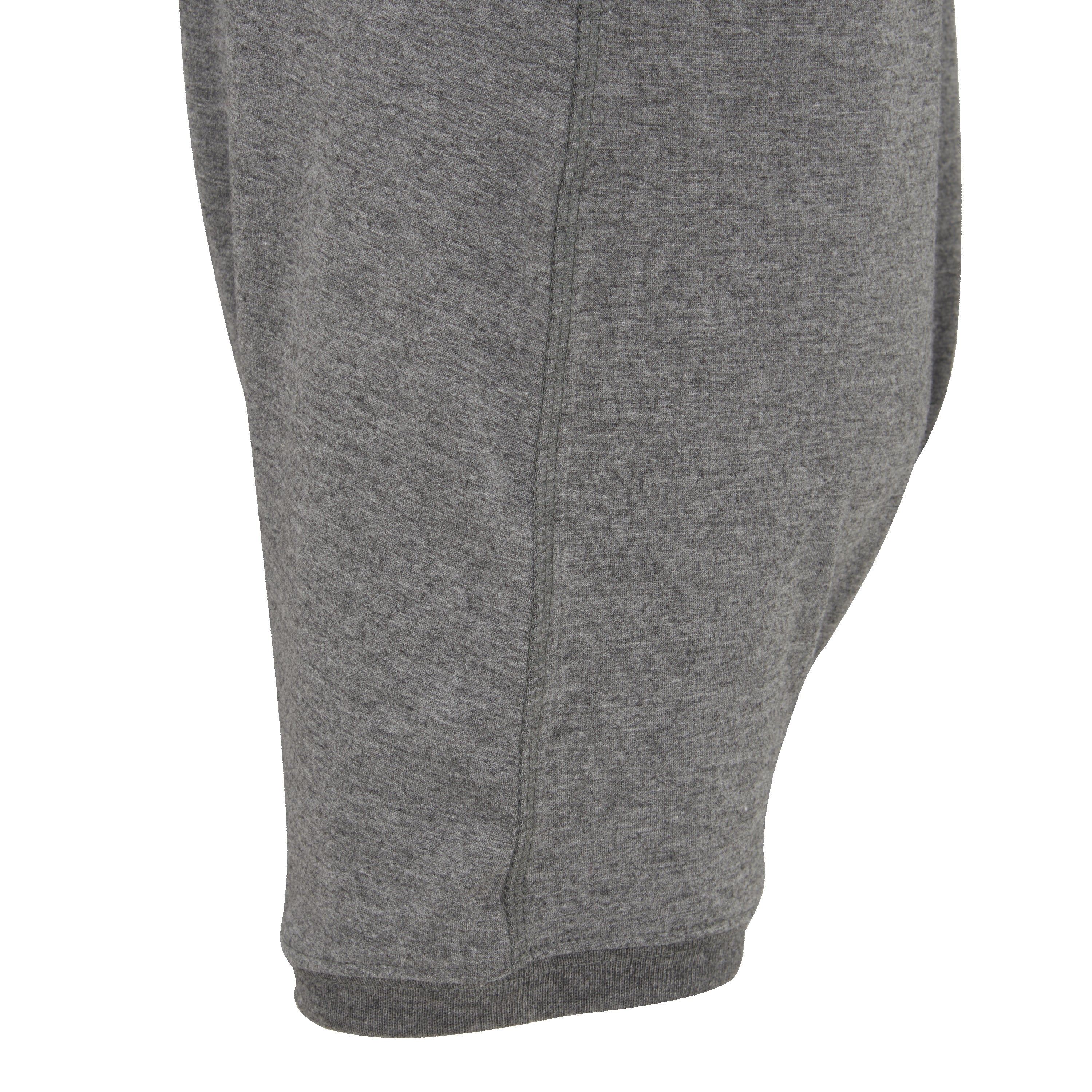 Gray sweatpants on a white background