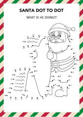 Santa Dot to Dot