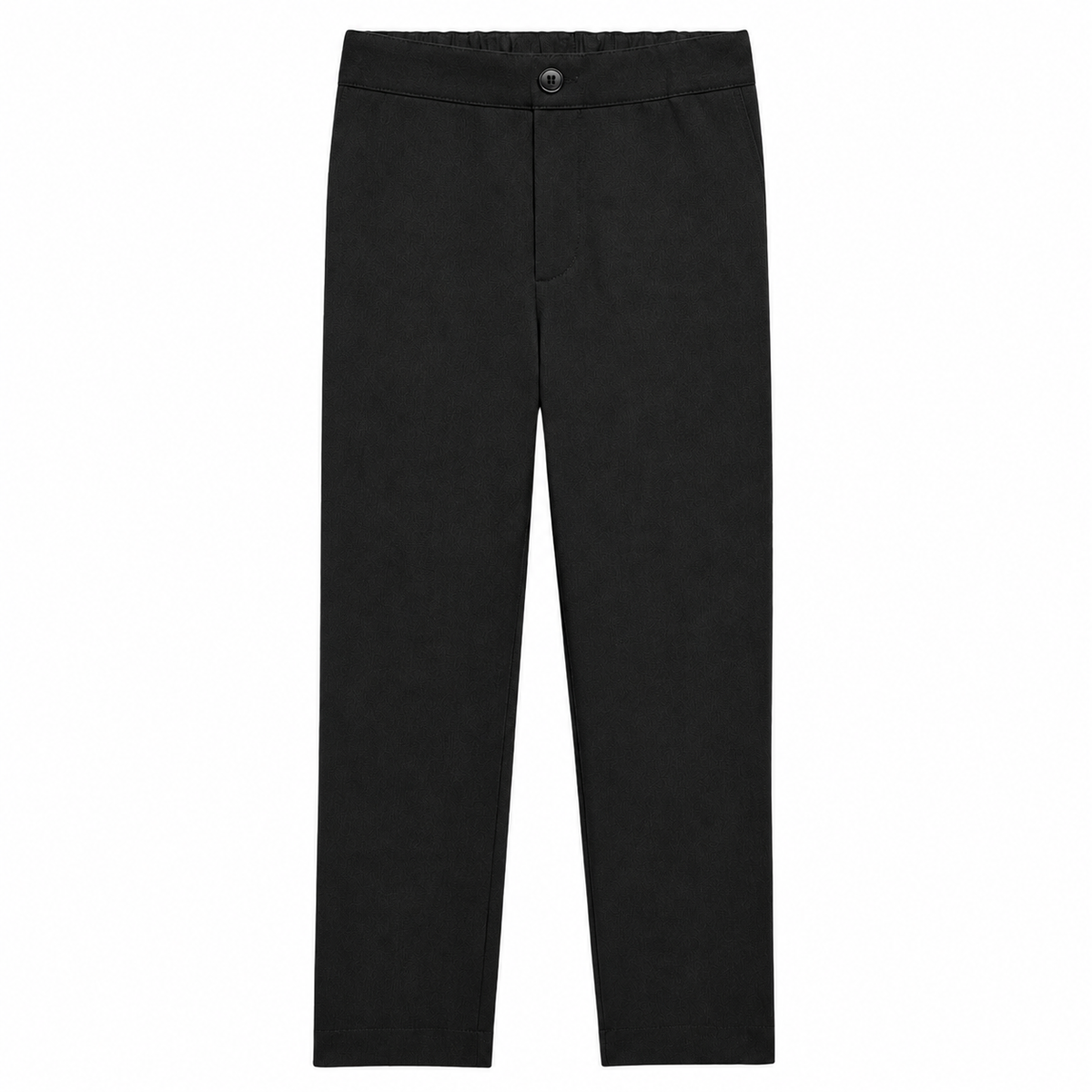 Dark gray pants on a white background