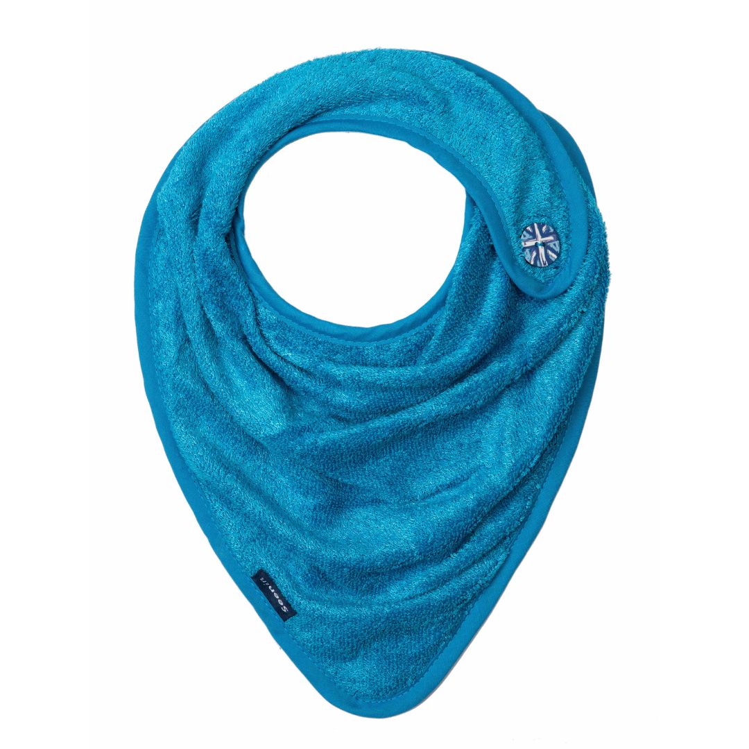 ocean blue bib