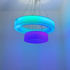 Colour Changing Duo Ceiling Ring
