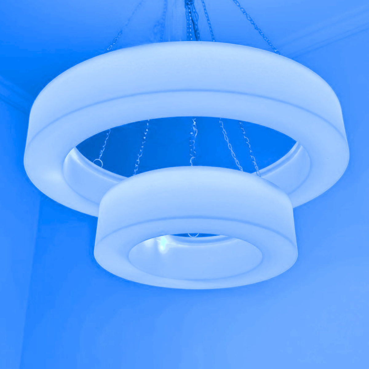 Colour Changing Duo Ceiling Ring
