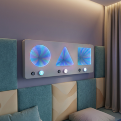 Infinity Trio Panel in sensory room 