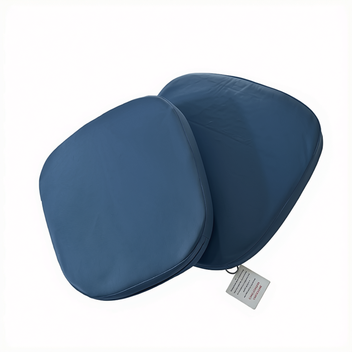 2 PU Cushions for Egg Chairs - Blue - Image 2