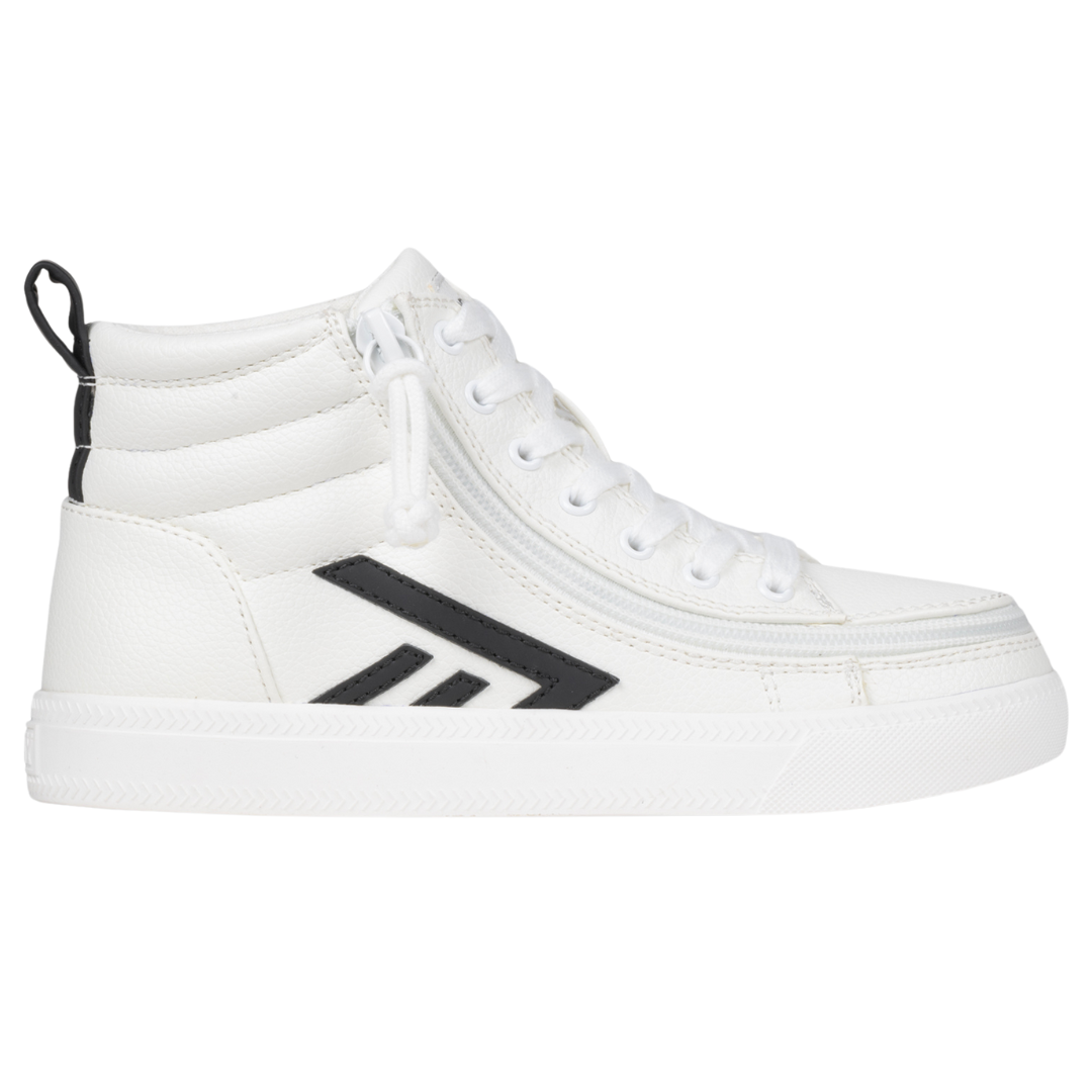 Billy Footwear (Kids)  - White / Black CS Canvas Shoes