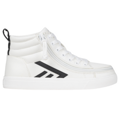 Billy Footwear (Kids)  - White / Black CS Canvas Shoes