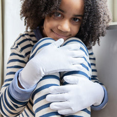 Kids Eczema Gloves (2 Pairs) – Organic Cotton
