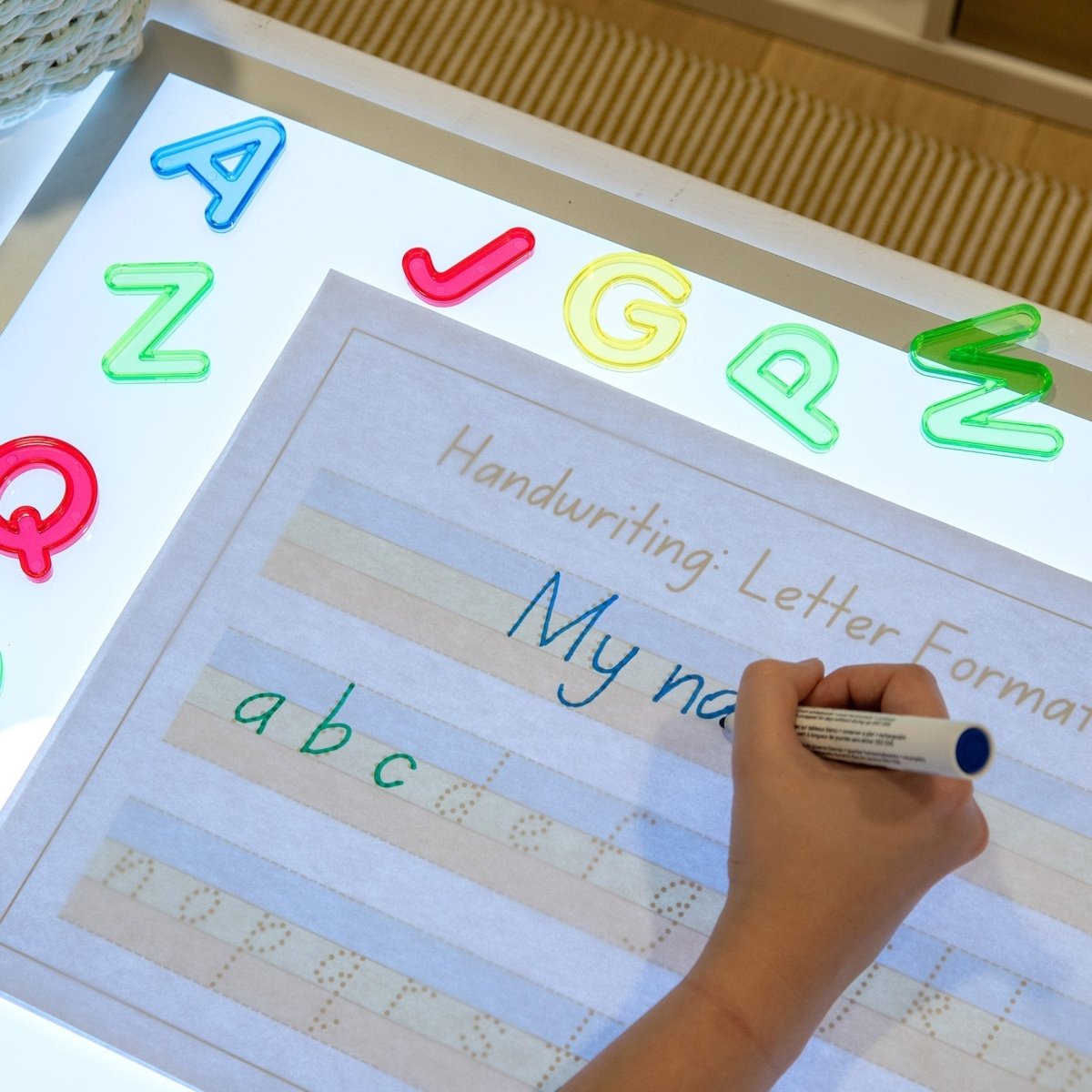 A3 Colour Changing Light Panel - Sensory Equipment